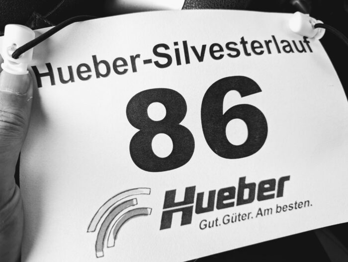 Startnummer Silvesterlauf Pleinfeld