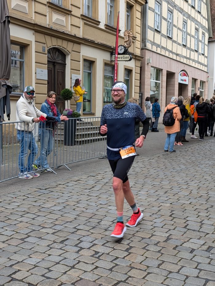 Zieleinlauf Citylauf Schwabach Thorsten Schneider