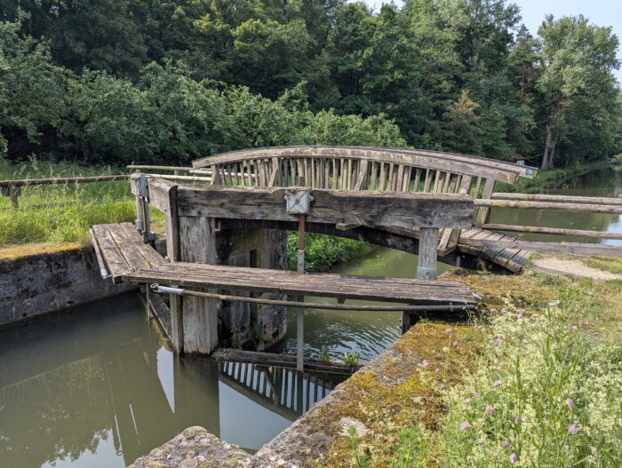 Schleuse am Alten Kanal