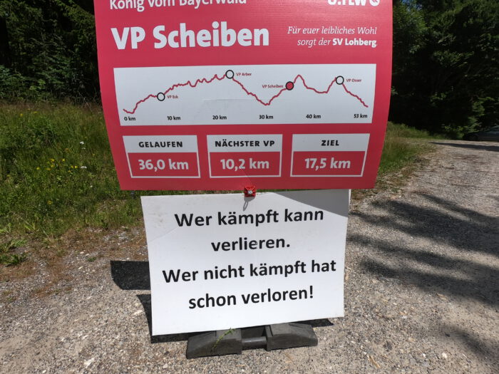 Hinweistafel U.TLW VP Scheiben