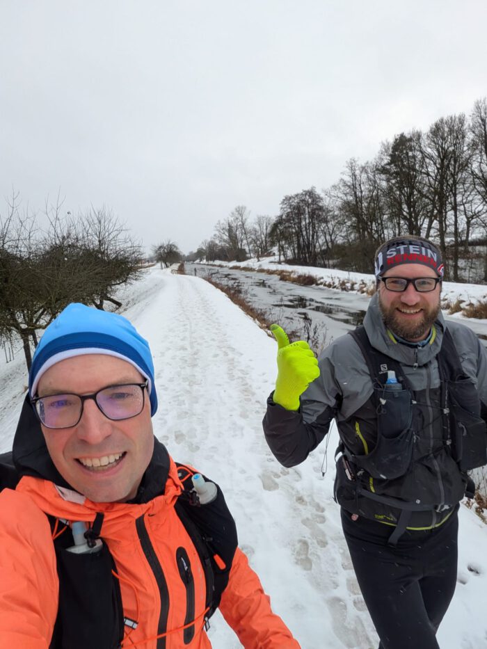 Hanis und Thorsten am Alten Kanal bei Neumarkt