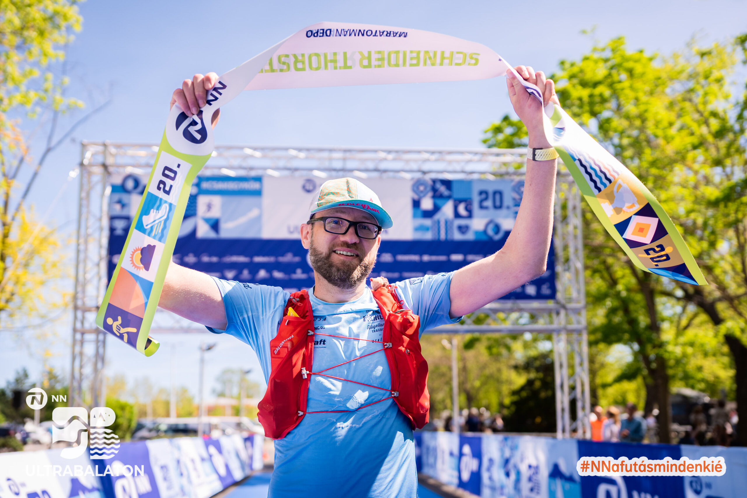 Zieleinlauf beim Ultrabalaton 2026