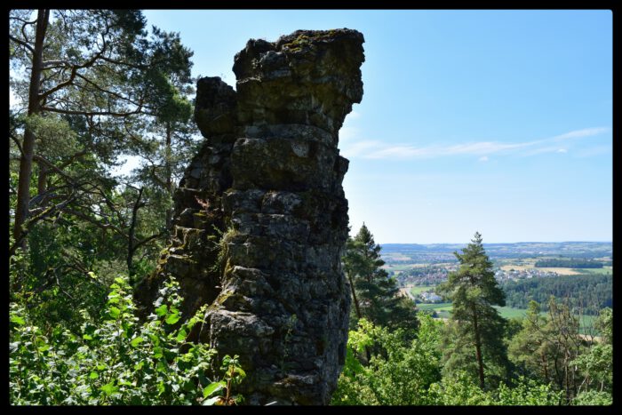 Der Teufelsfinger in der Fränkischen Schweiz